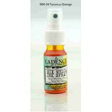 Cadence Mix Media Ink Spray 25ml Orange MM04