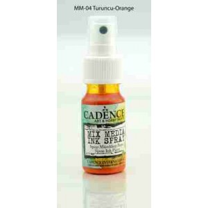 Cadence Mix Media Ink Spray 25ml Orange MM04