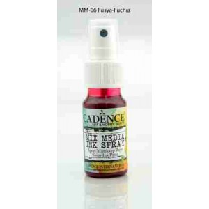 Cadence Mix Media Ink Spray 25ml Fuchia MM06