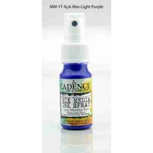 Cadence Mix Media Ink Spray 25ml Light Purple MM17