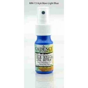 Cadence Mix Media Ink Spray 25ml Light Blue MM13