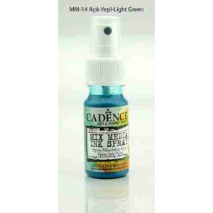 Cadence Mix Media Ink Spray 25ml Light Green MM14