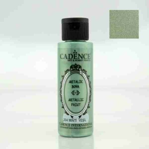 Cadence Diamond Metallic Paint 70ml Mint Green 204