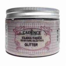 Cadence Fabric Glitter Relief Paste 150ml Gold 15798