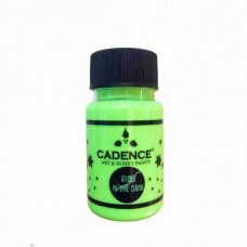 Cadence Glow in the Dark Paint 50ml Green 581
