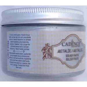 Cadence Metallic Relief Texture Paste 5910 Silver
