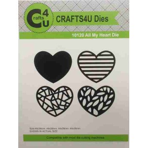 Crafts4U Die All My Heart 10120