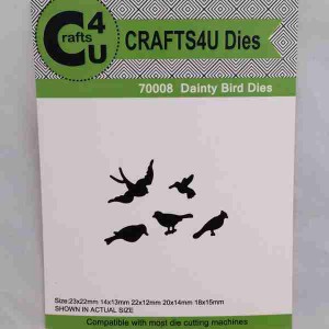 Crafts4U Die Dainty Birds (5 dies) 70008