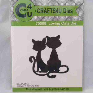 Crafts4U Die Loving Cats 70009