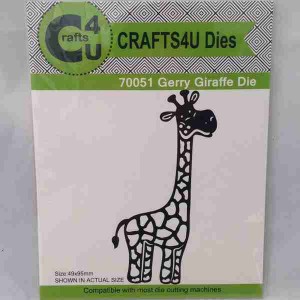 Crafts4U Die Gerry Giraffe 70051