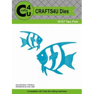 Crafts4U Die Two Fish (2 dies) 10137