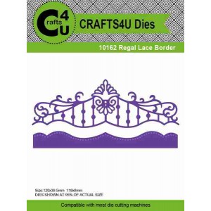 Crafts4U Die Regal Lace Border (2 dies) 10162