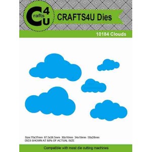 Crafts4U Die Clouds (5 dies) 10184