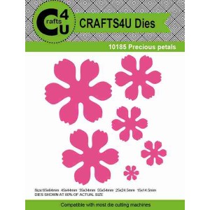 Crafts4U Die Precious Petals (6 dies) 10185