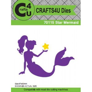 Crafts4U Die Star Mermaid 70115