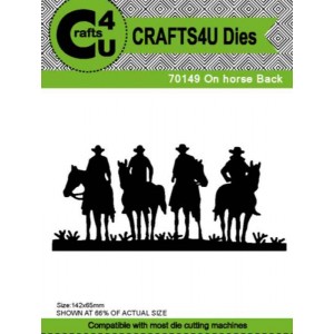 Crafts4U Die On Horse Back 70149