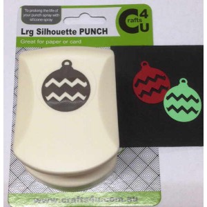 C4U Large Punch Round Ornament Silhouette 20026
