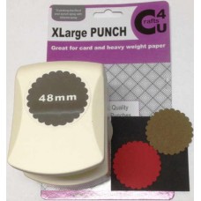 C4U X Large Punch Scallop Circle 48mm 20040